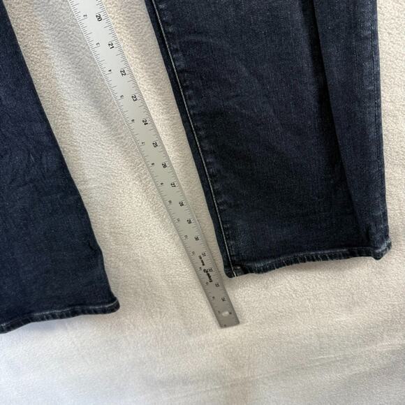 AG Adriano Goldschmied Jeans Men's 35x33 Blue Dark Wash Everett Slim Straight - Picture 4 of 11